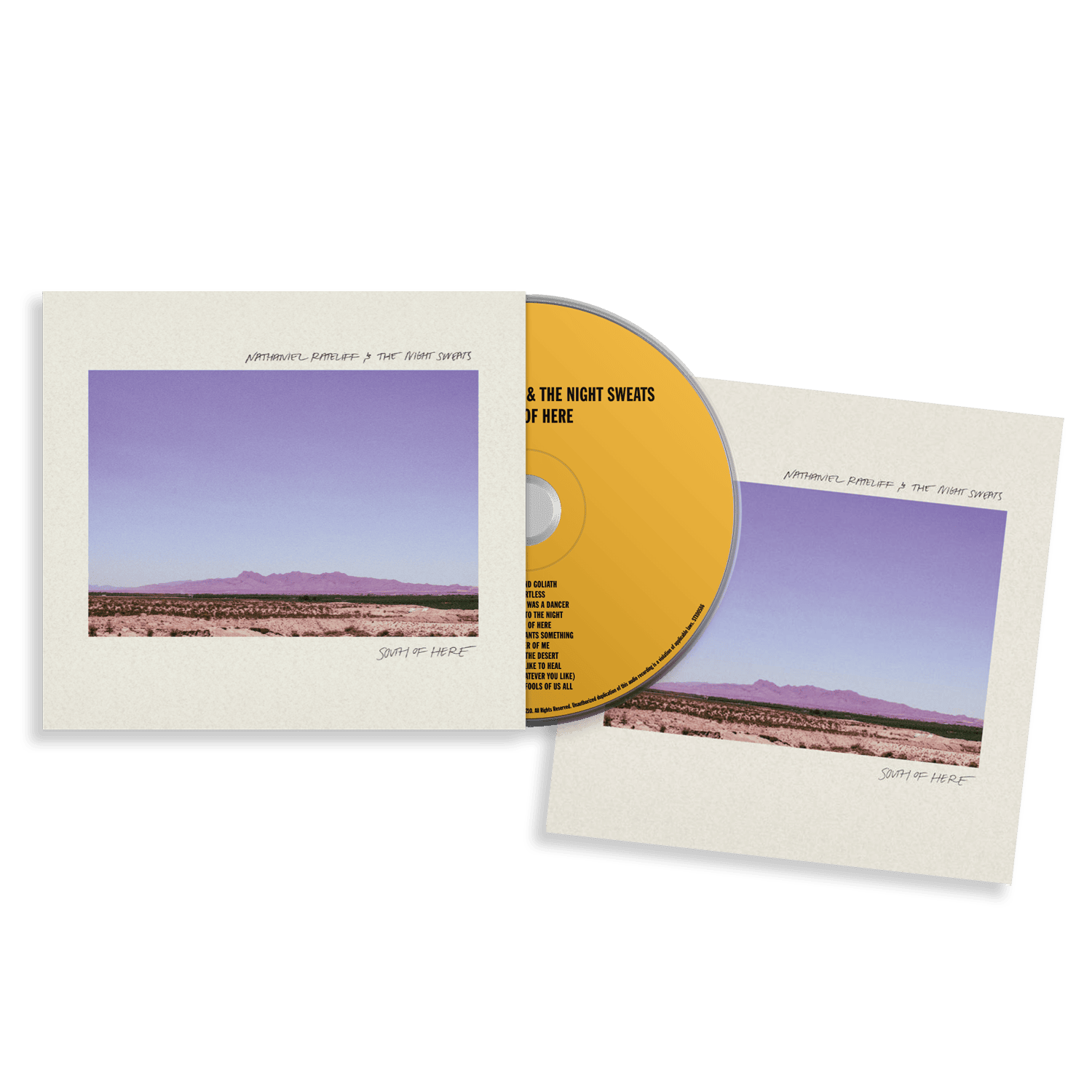 South Of Here: CD + Signed Art Card