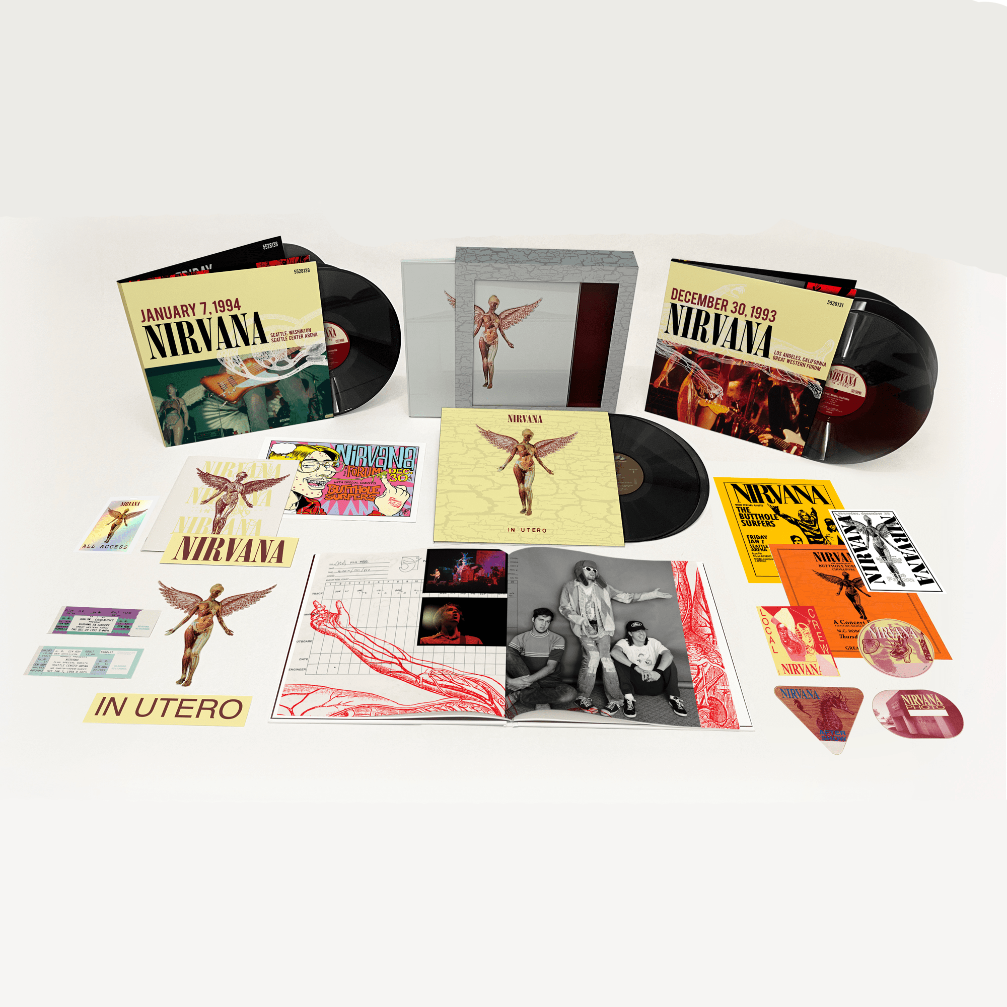 In Utero (30th Anniversary): Super Deluxe 8LP Box Set