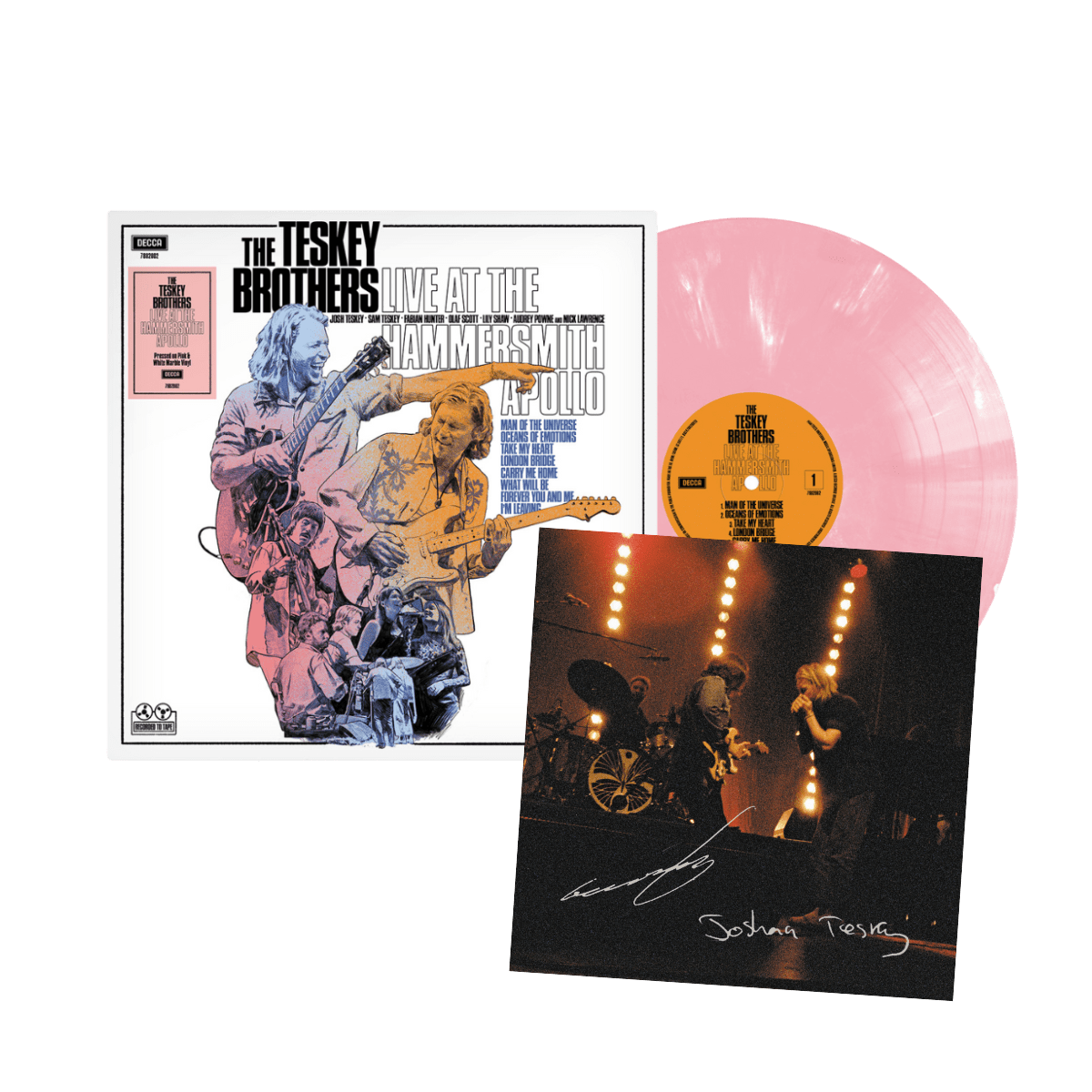 Live at The Hammersmith Apollo - Pink Marble Vinyl (Signed)