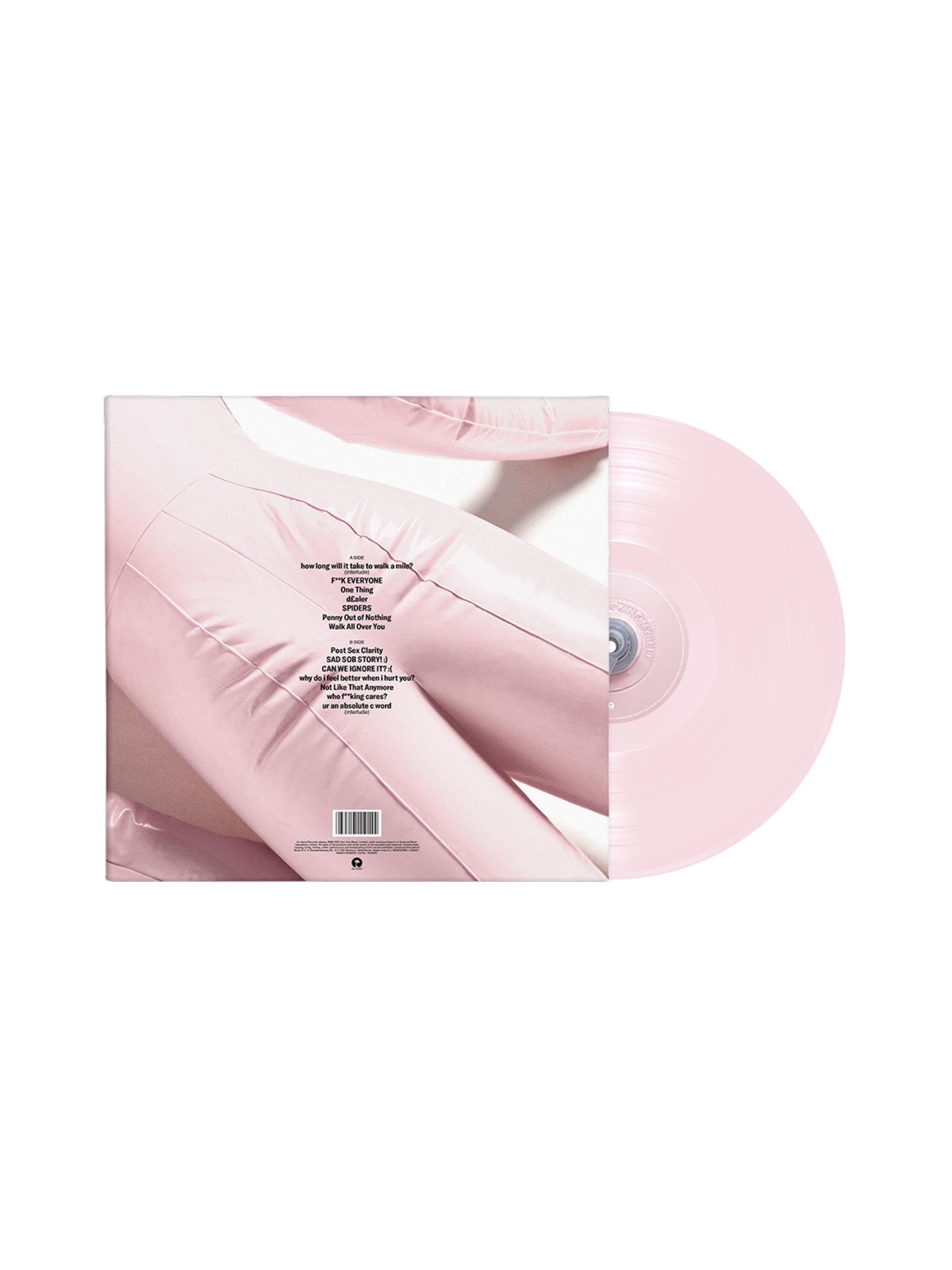 I'm Only F**king Myself: The Basic B*tch Edition (Nude Pink Vinyl LP) - Image 2