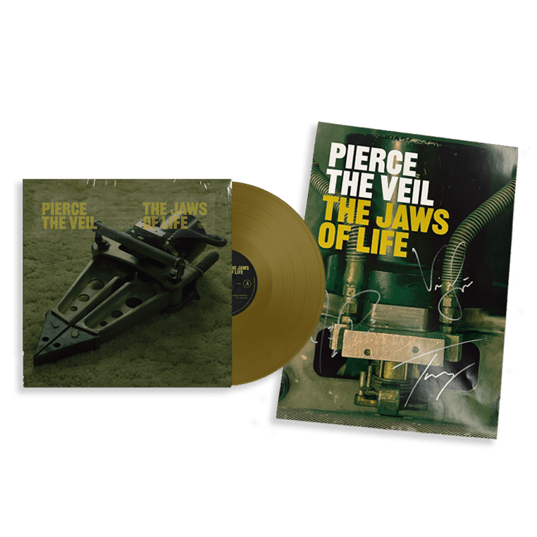 Jaws Of Life: Limited Gold Vinyl LP + Signed A3 Poster