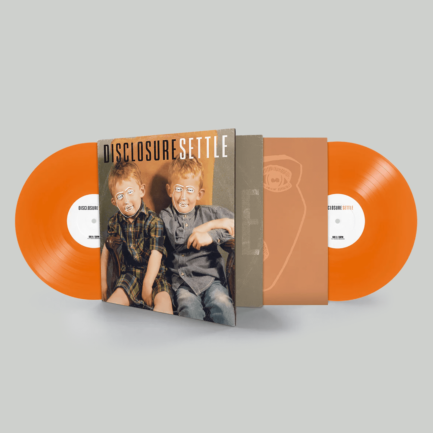 Settle 10: Transparent Orange Vinyl 2LP + You & Me T-Shirt - Image 4