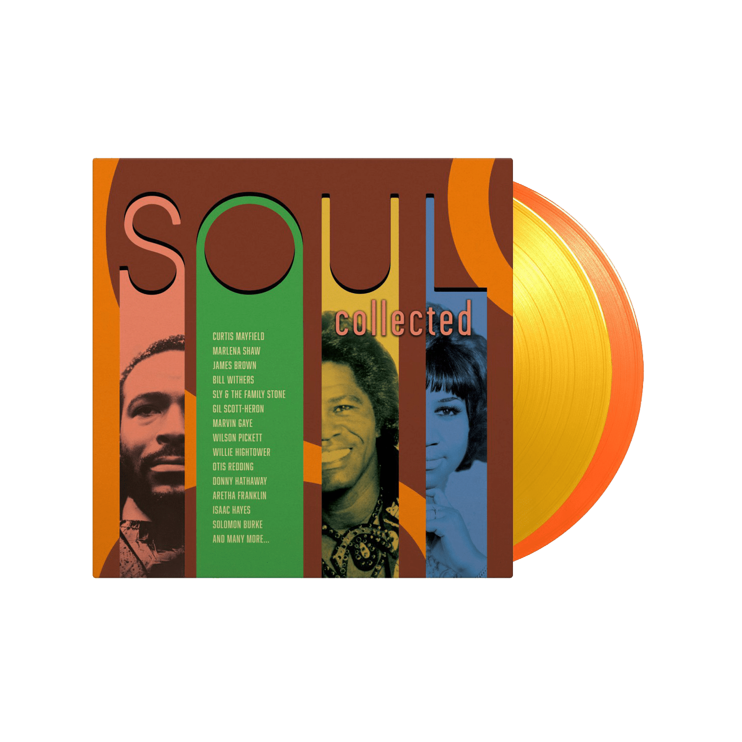 Soul Collected: Limited Yellow + Orange Vinyl 2LP