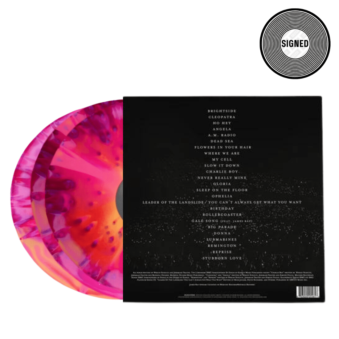 Live From Wrigley Field: Signed Exclusive Orange/Purple Splatter 3LP - Image 2