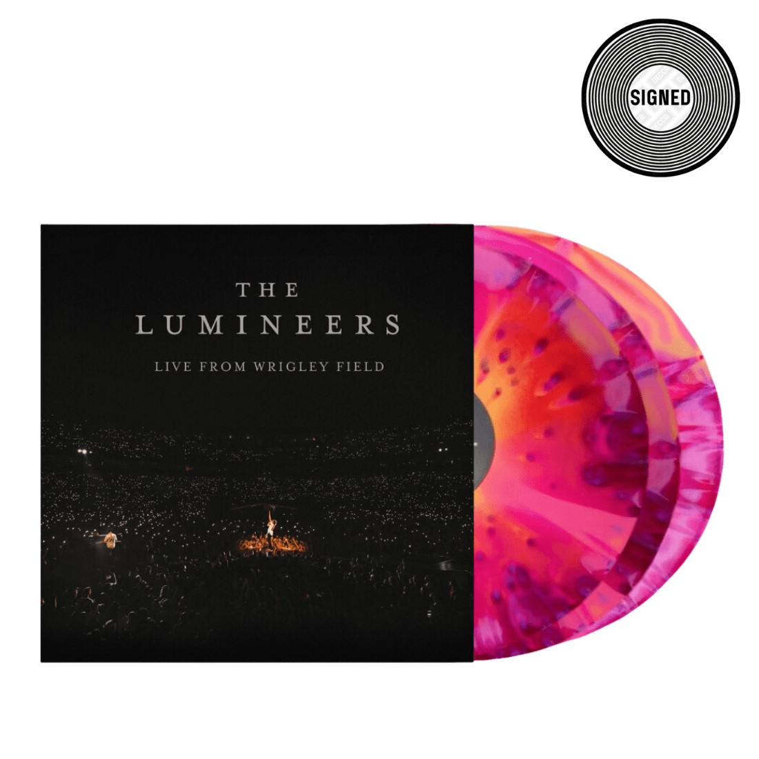Live From Wrigley Field: Signed Exclusive Orange/Purple Splatter 3LP