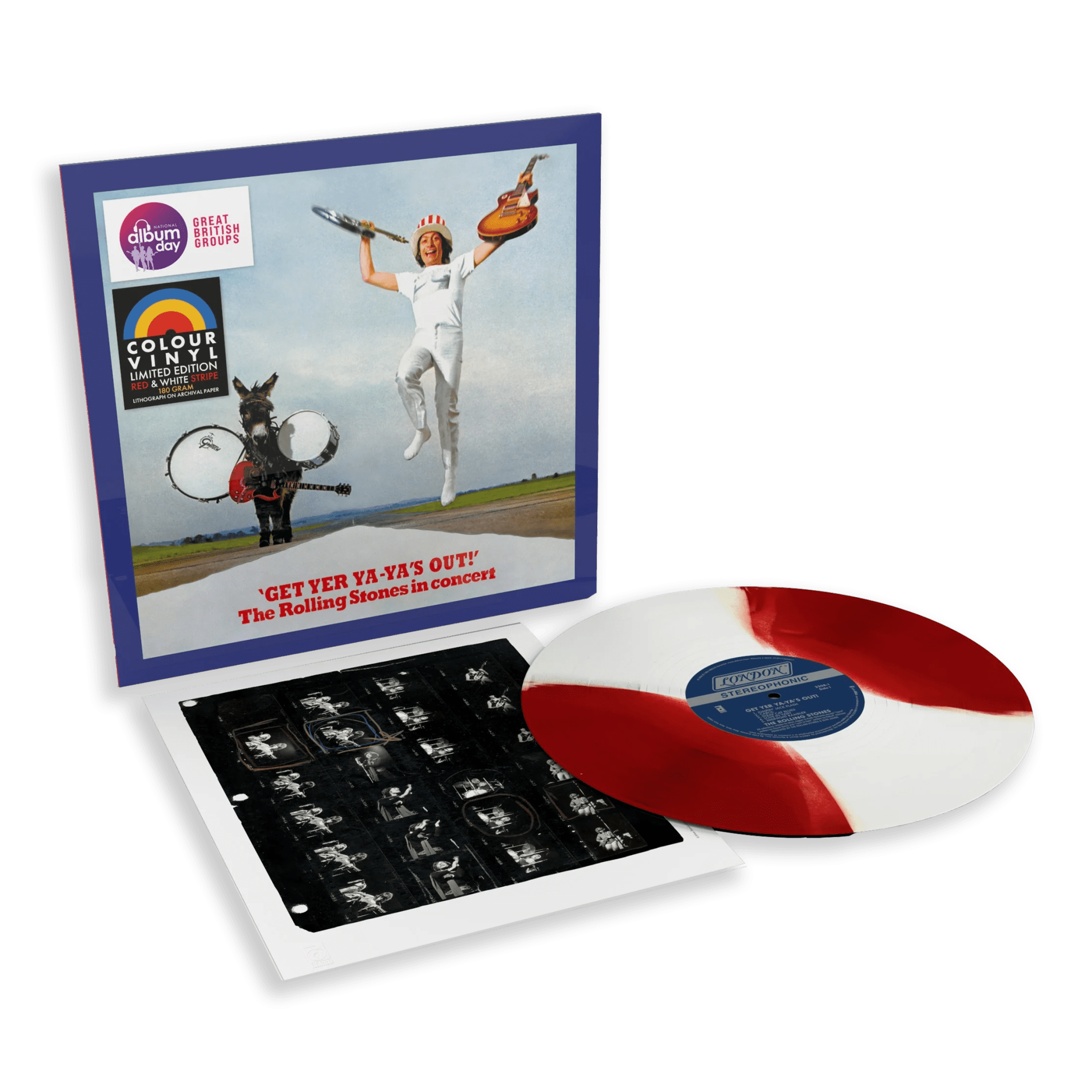 Get Yer Ya-Ya’s Out! Limited Red & White Vinyl LP [NAD24]
