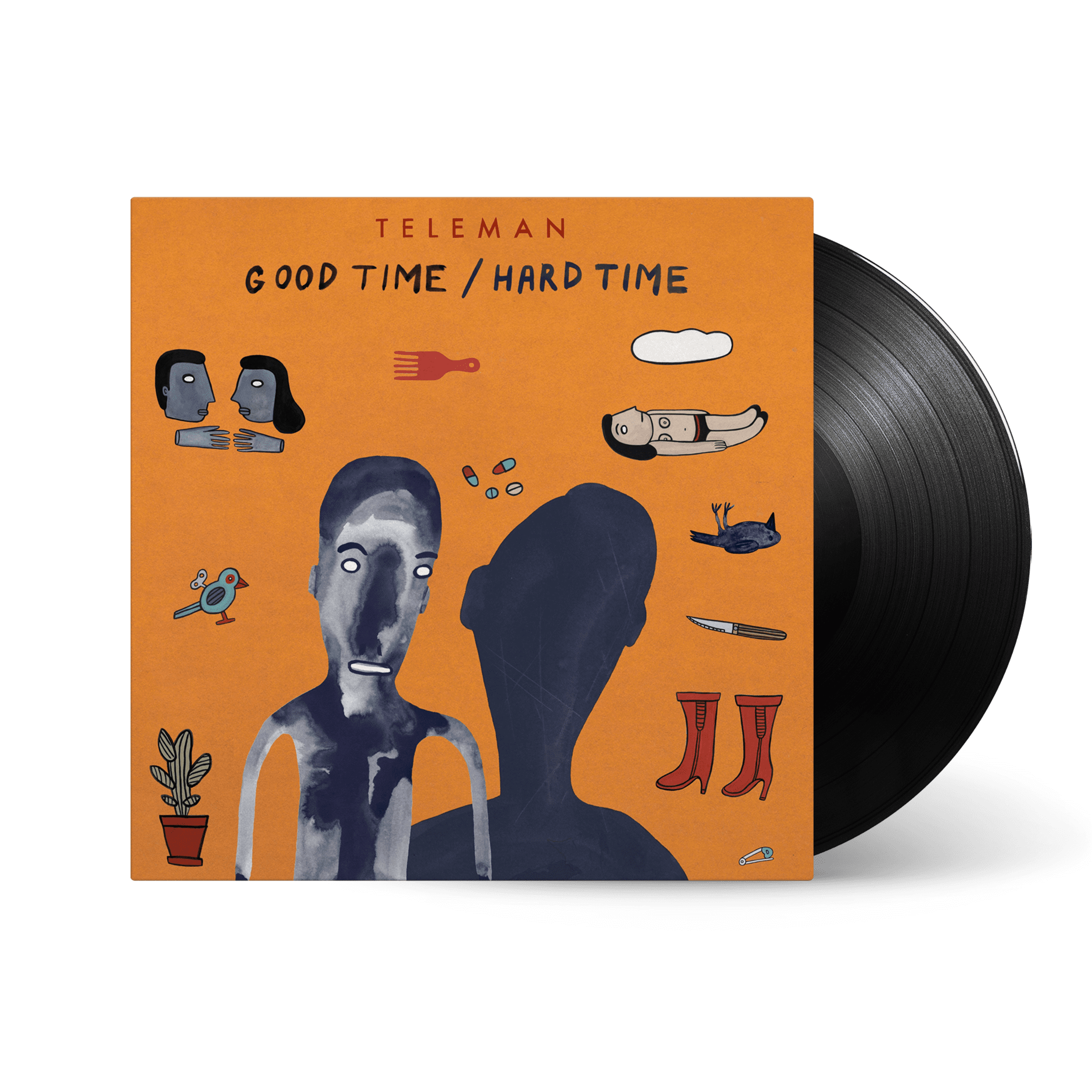 Good Time/Hard Time: Vinyl LP + Signed Print - Image 2
