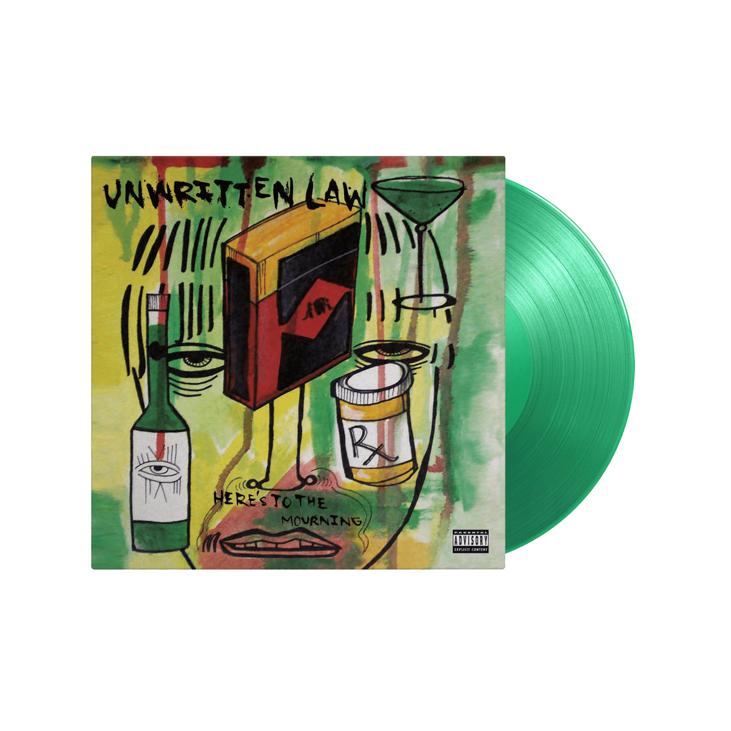 Here's To The Mourning: Limited Translucent Green Vinyl LP