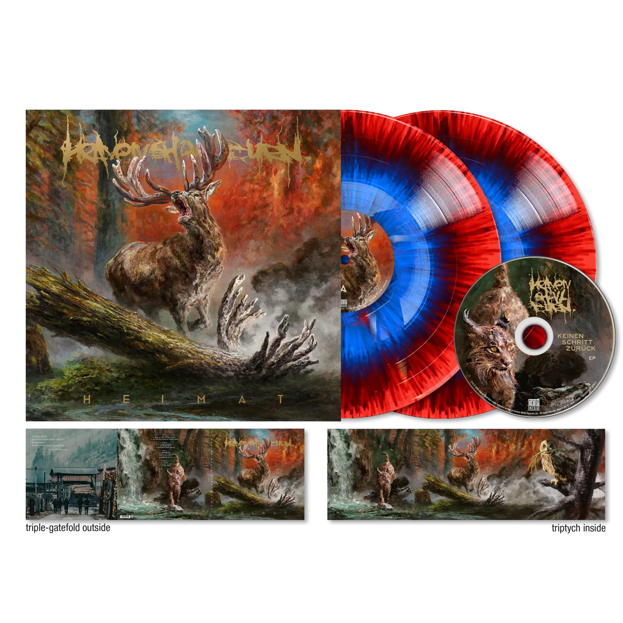 Heimat: Red-Blue Splatter Vinyl 2LP