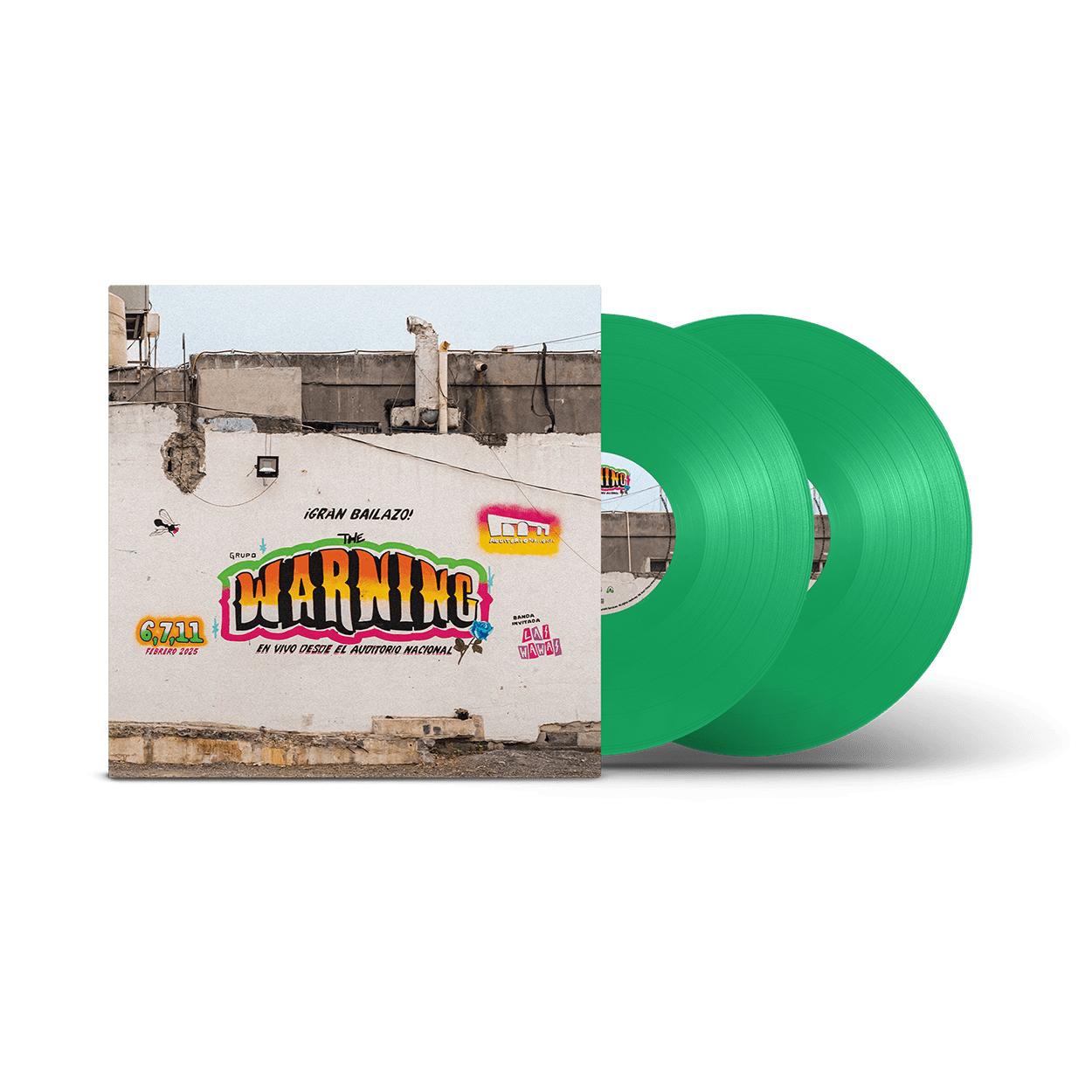 The Warning Live From Auditorio Nacional, CDMX 2LP (Gran Bailazo Ver.) (Spring Green Vinyl)