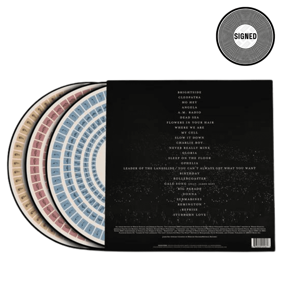 Live From Wrigley Field: Signed Limited Edition Picture Disc Zoetrope 3LP - Image 2